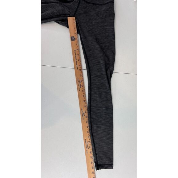 Lululemon T30416 Women's Charcoal Gray Leggings Size 6 - Picture 8 of 9